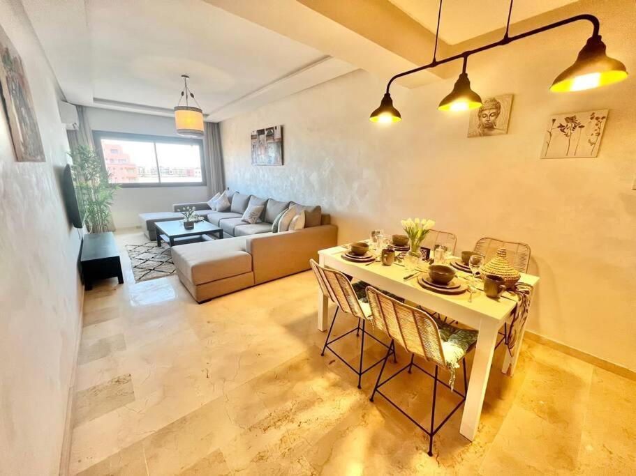 Cozy&Elegant Apartment/Pool/City Center/Gueliz Марракеш Экстерьер фото